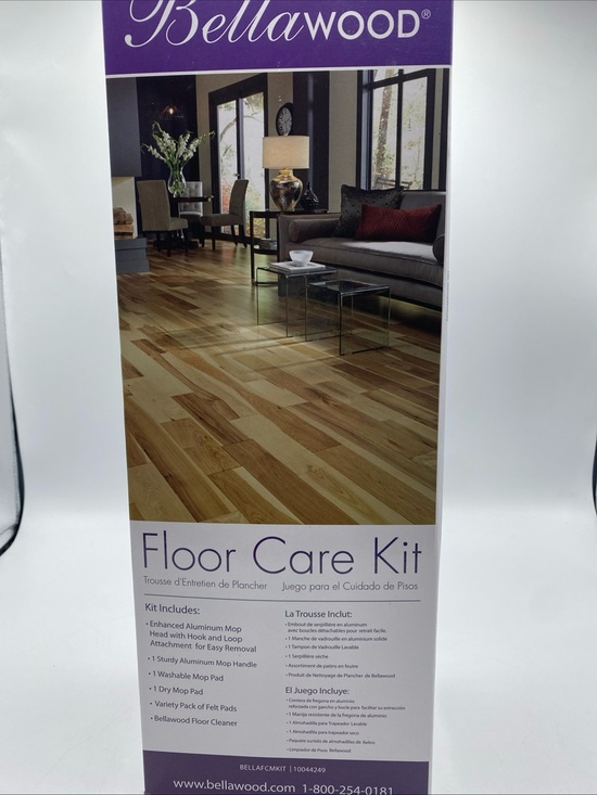 Other - Bellawood Floor Care Maintenance Kit Hardwood Laminate Vinyl Cleaner 10044249